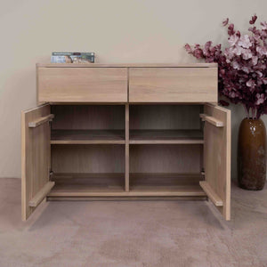 Aparador Cómoda de madera maciza de roble Elsa 2 | NordicStory