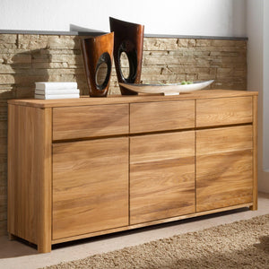 Aparador Cómoda de madera maciza de roble Elsa 3 | NordicStory