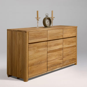 Aparador Cómoda de madera maciza de roble Elsa 3 | NordicStory