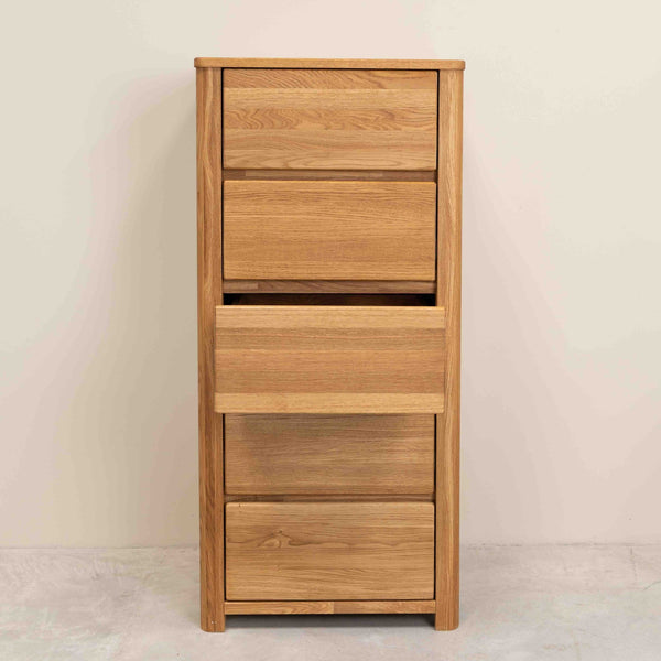 Aparador Cómoda de madera maciza de roble Elsa 5 | NordicStory