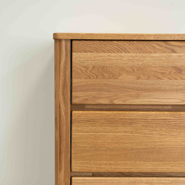 Aparador Cómoda de madera maciza de roble Elsa 5 | NordicStory