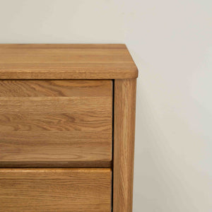 Aparador Cómoda de madera maciza de roble Elsa 5 | NordicStory