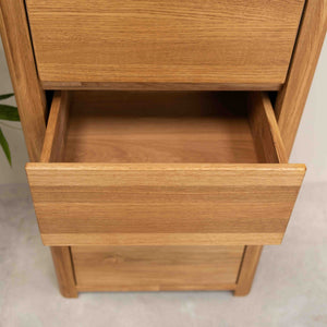 Aparador Cómoda de madera maciza de roble Elsa 5 | NordicStory