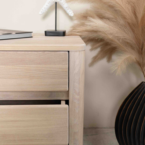 Mesita de madera maciza roble Elsa 30 | NordicStory