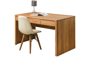 Mesa escritorio de madera maciza de roble Elsa | NordicStory