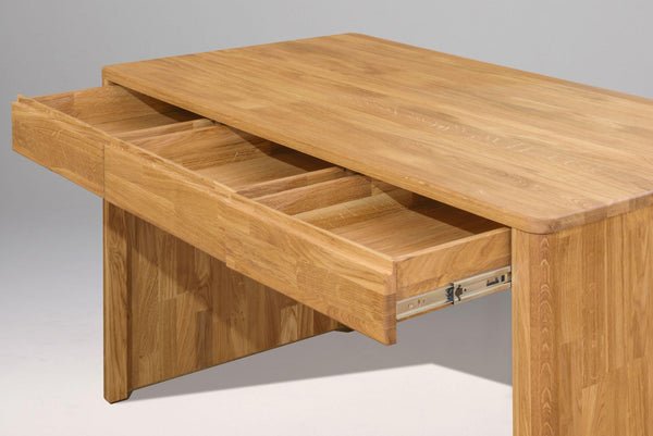Mesa escritorio de madera maciza de roble Elsa | NordicStory