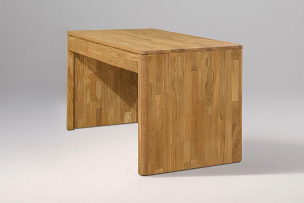 Mesa escritorio de madera maciza de roble Elsa | NordicStory