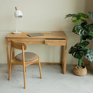 Mesa escritorio, tocador de madera maciza de roble Denmark | NordicStory