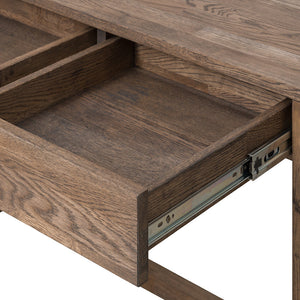Mesa escritorio, tocador de madera maciza de roble Denmark | NordicStory