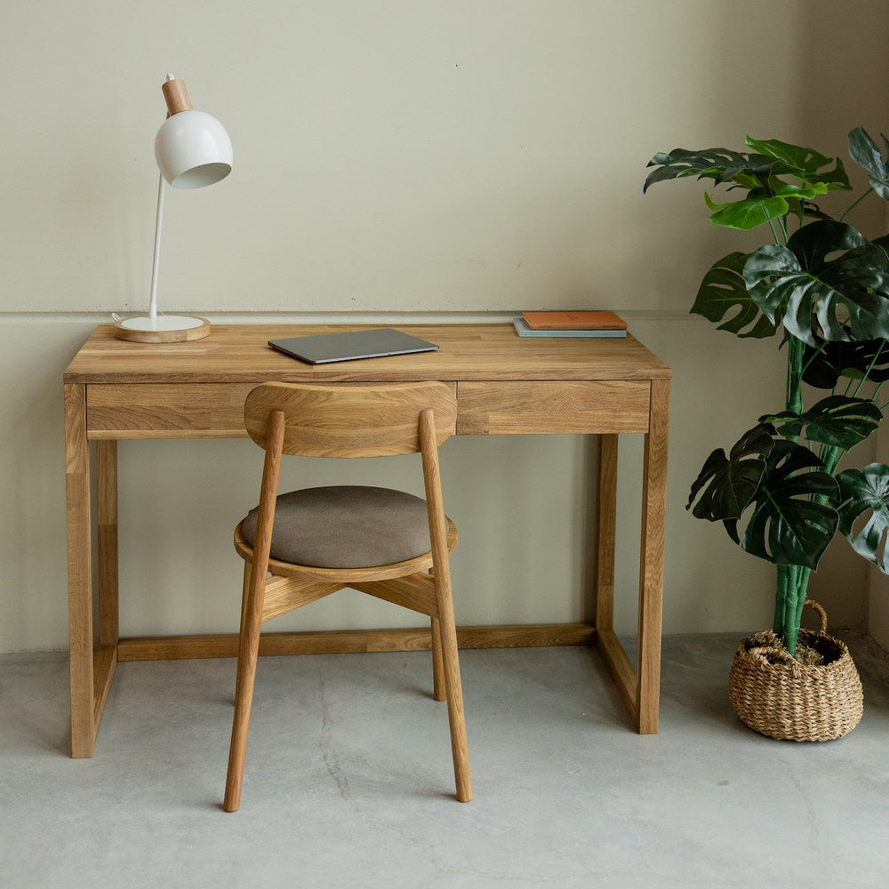 Mesa escritorio, tocador de madera maciza de roble Denmark | NordicStory