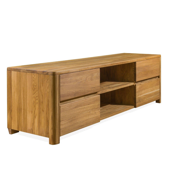 Mueble de TV de madera maciza de roble Elsa | NordicStory