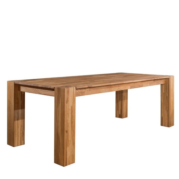 Mesa de comedor de madera maciza de roble Mauritz 3 | NordicStory