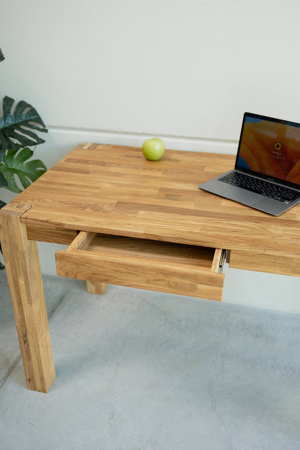 Mesa escritorio de madera maciza de roble Royal| NordicStory