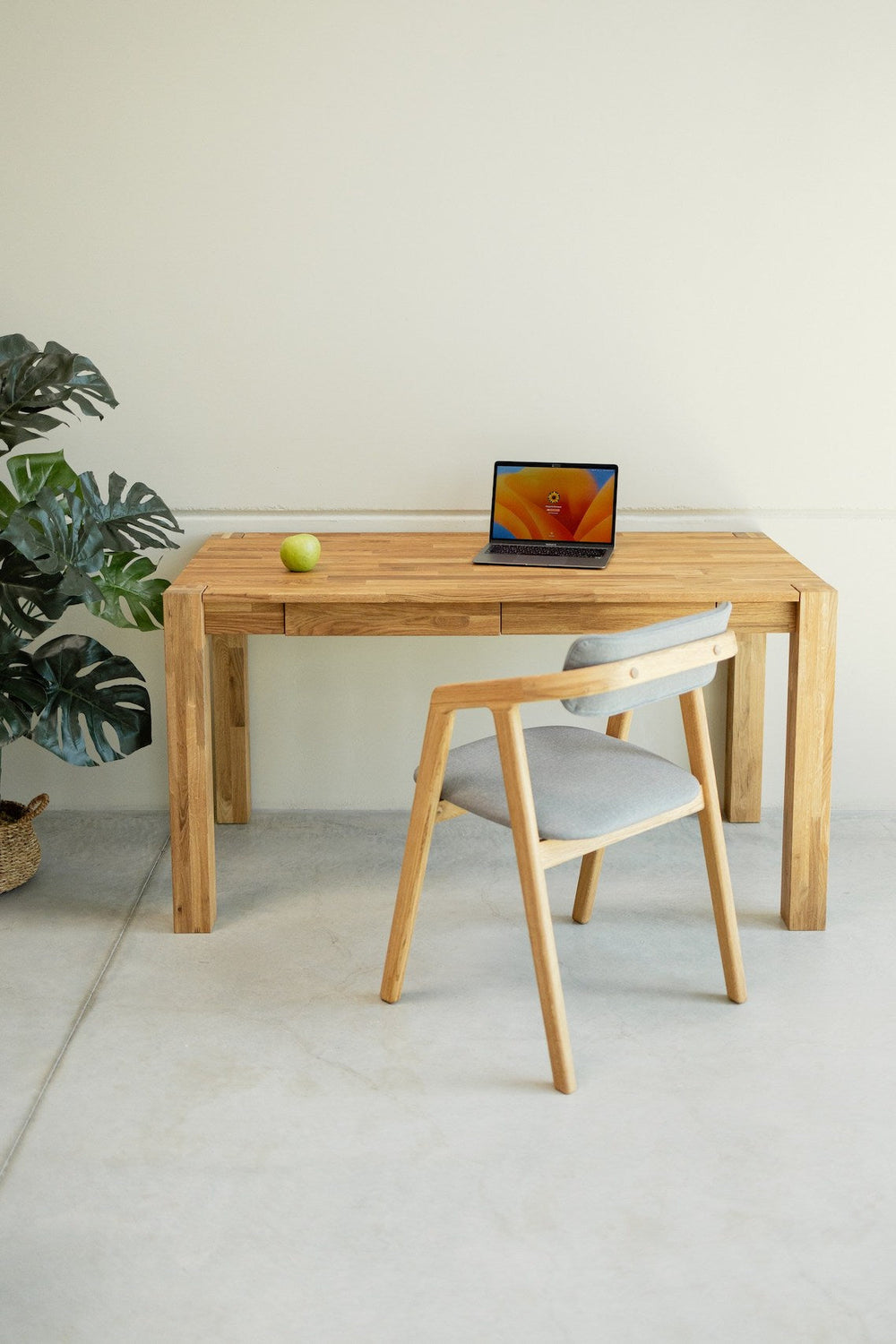 Mesa escritorio de madera maciza de roble Royal| NordicStory