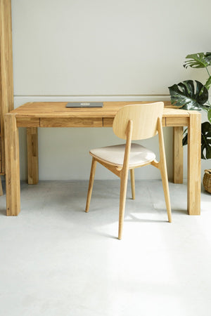 Mesa escritorio de madera maciza de roble Royal| NordicStory