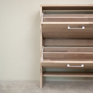Zapatero de madera maciza de roble Arizona | NordicStory