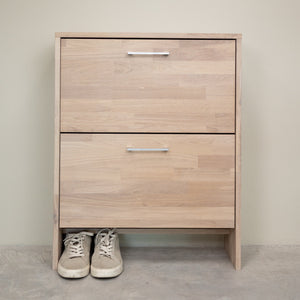 Zapatero de madera maciza de roble Arizona | NordicStory