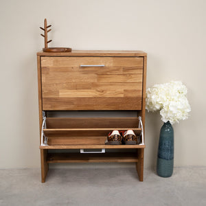 Zapatero de madera maciza de roble Arizona | NordicStory