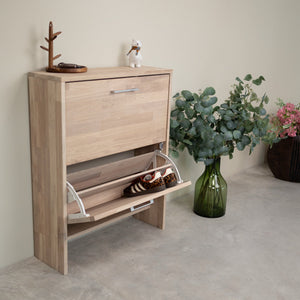 Zapatero de madera maciza de roble Arizona | NordicStory