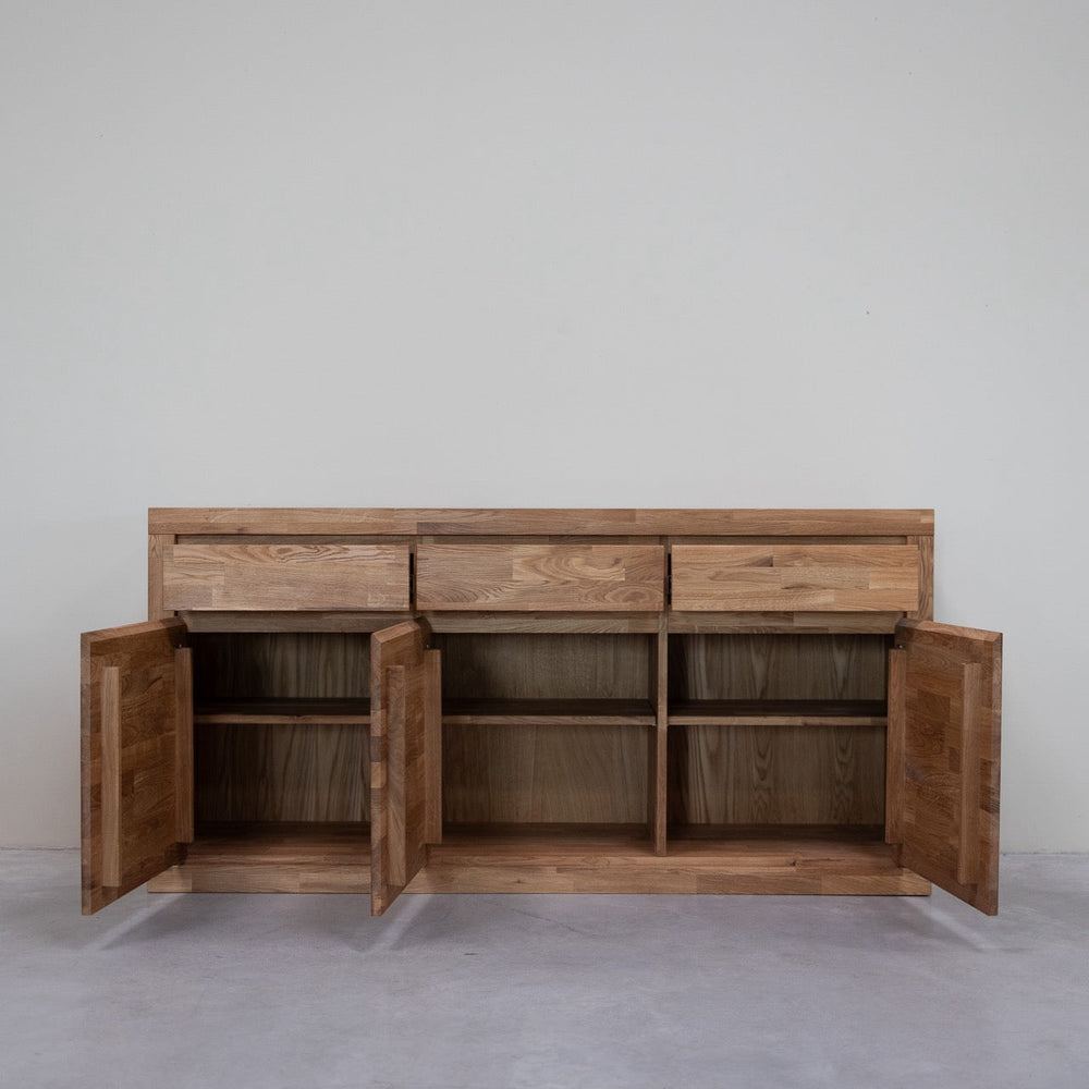 Aparador Cómoda de madera maciza de roble Utah | NordicStory