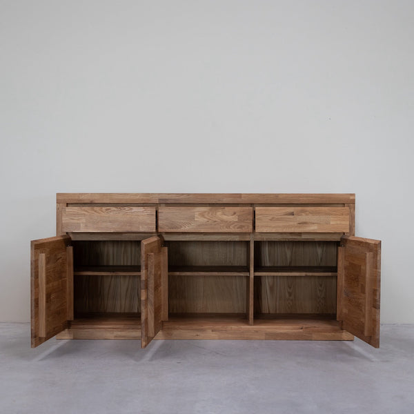 Aparador Cómoda de madera maciza de roble Utah | NordicStory