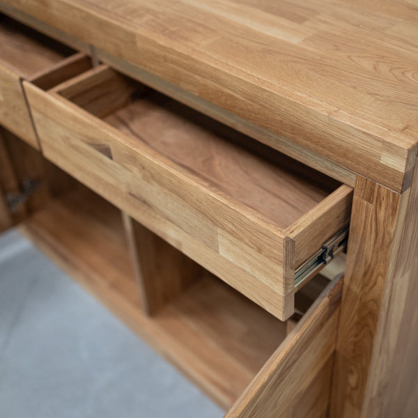 Aparador Cómoda de madera maciza de roble Utah | NordicStory