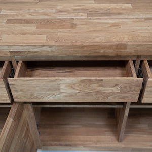 Aparador Cómoda de madera maciza de roble Utah | NordicStory