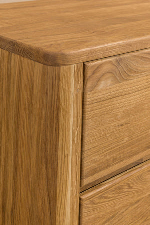Aparador Cómoda de madera maciza de roble Elsa 6 | NordicStory