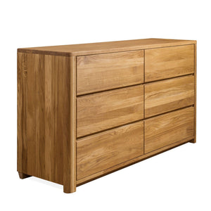 Aparador Cómoda de madera maciza de roble Elsa 6 | NordicStory