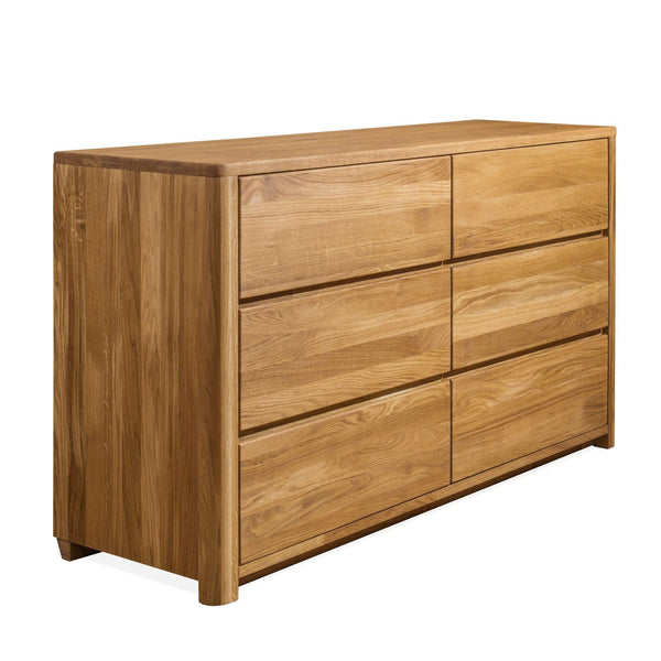 Aparador Cómoda de madera maciza de roble Elsa 6 | NordicStory