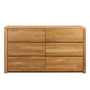 Aparador Cómoda de madera maciza de roble Elsa 6 | NordicStory