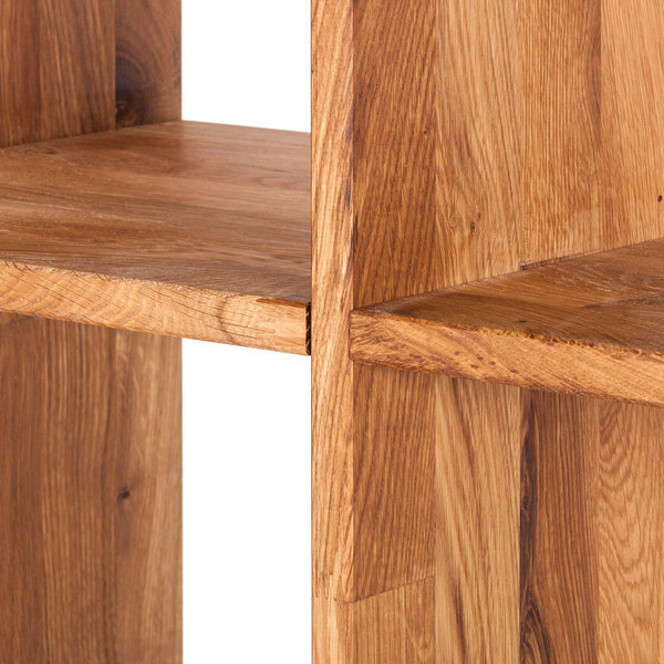 Estanteria Libreria de madera maciza de roble Regal 5x5 | NordicStory