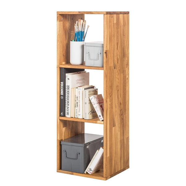 Estanteria Libreria de madera maciza de roble Regal 3 | NordicStory