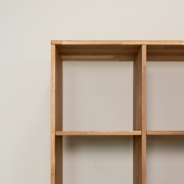 Estanteria Libreria de madera maciza de roble Regal 10 | NordicStory