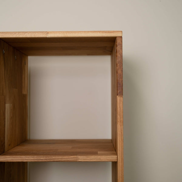 Estanteria Libreria de madera maciza de roble Regal 10 | NordicStory