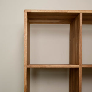 Estanteria Libreria de madera maciza de roble Regal 10 | NordicStory