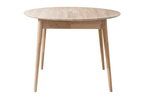 Mesa extensible de comedor de madera maciza de roble Escandi 4 | NordicStory