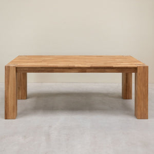 Mesa de comedor de madera maciza de roble Mauritz 3 | NordicStory