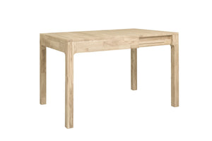 Mesa extensible de comedor de madera maciza de roble Marsi | NordicStory
