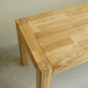 Banco rustico de madera maciza de roble Provance | NordicStory