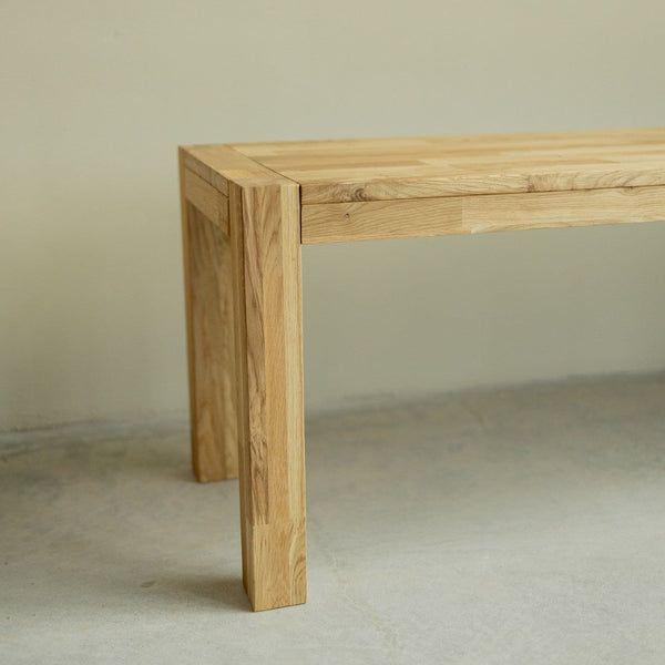 Banco rustico de madera maciza de roble Provance | NordicStory