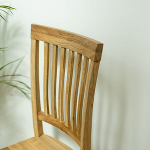 Pack de 2 o 4 Sillas de Comedor de Madera Maciza de Roble Provance | NordicStory