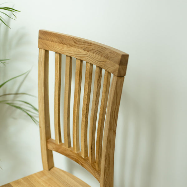 Pack de 2 o 4 Sillas de Comedor de Madera Maciza de Roble Provance | NordicStory