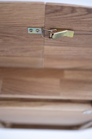Mesa extensible de comedor de madera maciza de roble Carmen | NordicStory