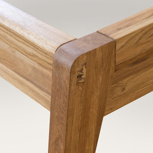 Cama de madera maciza de roble Bridget | NordicStory