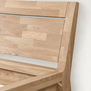 Cama de madera maciza de roble Bridget | NordicStory