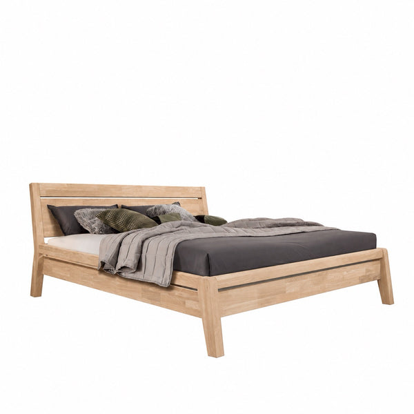Cama de madera maciza de roble Bridget | NordicStory