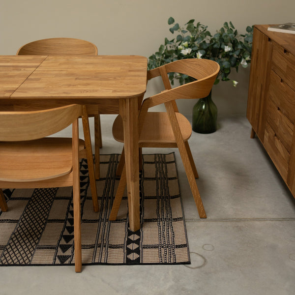 Pack de 2 o 4 Sillas de Comedor de Madera Maciza de Roble Knut | NordicStory