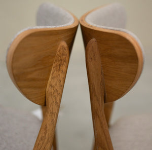 Pack de 2 o 4 sillas de madera maciza de roble Maxwell | VESKOR