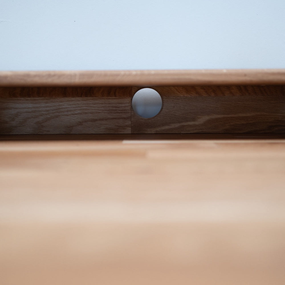 Mesa escritorio de madera maciza de roble Ana | NordicStory